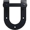 Ekena Millwork Premium Horseshoe Roller Hanger w/ Bolts for Barn Door for 2 1/4" Doors, Dark Gray GB60015R2DG - alternate 2